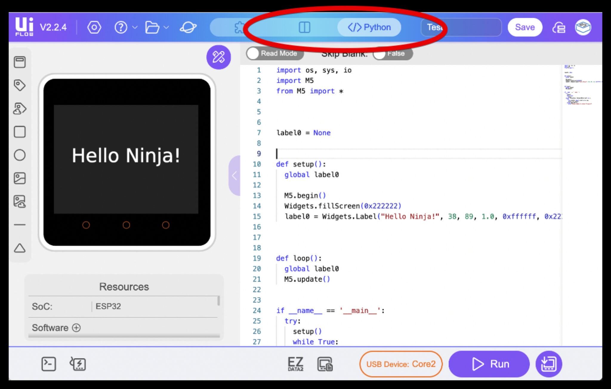UIFlow の使い方 | IT Tech Learning